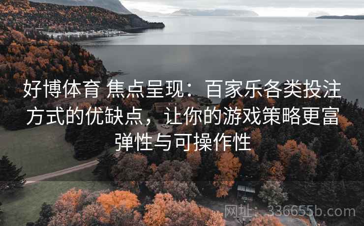 好博体育 焦点呈现：百家乐各类投注方式的优缺点，让你的游戏策略更富弹性与可操作性