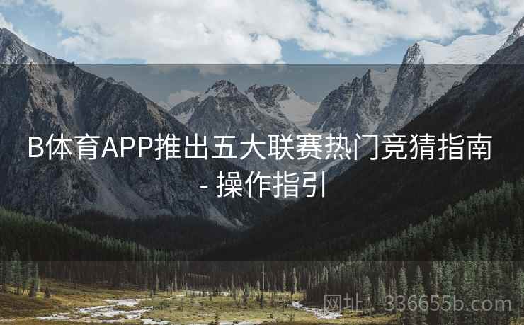 B体育APP推出五大联赛热门竞猜指南 - 操作指引