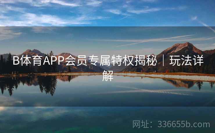 B体育APP会员专属特权揭秘｜玩法详解